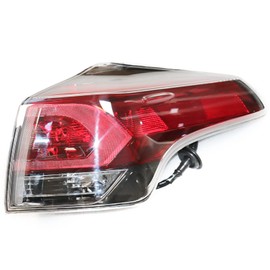 PIAOYUE For 2016 2017 2018 Toyota RAV4 Halogen Outer Tail Light Rear Brake Lamp Replacement Right Passenger Side Red Lens (Right Side)