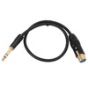 XLR to 6.35mm Cable Female to Male Gold Plated XLR