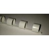6mm White Plastic Binding Comb 14 Ring A5 25 Pages