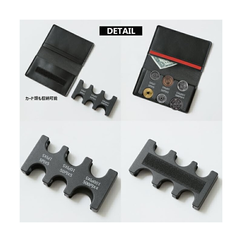 Arcade Mini Wallet, Genuine Leather, Men's, Women's, Compact Wallet, Coin