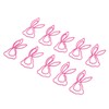 100Pcs Kids Paper Clips Bunny Style Strong Metal Exquisite Color