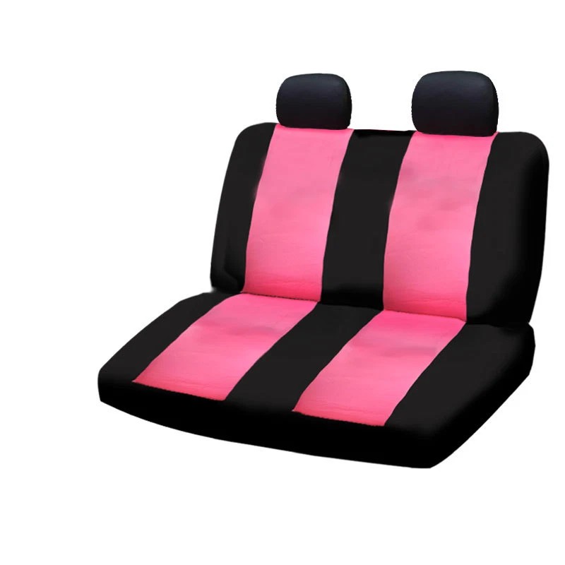 eAutocel For Subaru New Black and Pink Cloth Car Truck