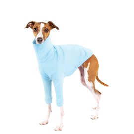 Dog Fleece Sweater Turtleneck Long Sleeve Pullover Sweatshirt Warm Puppy Clothes for Small Medium Dogs