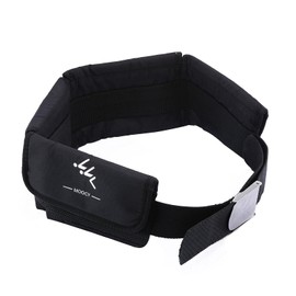 UXELY Scuba Weight Belt, Diving Weight Belt for Freediving, Neoprene Diving, Diving, Weight Belt with Stainless Steel Buckle and Adjustable Webbing (Black)