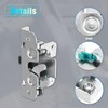 X AUTOHAUX Replacement Rear Liftgate Door Lock Actuator with Screw
