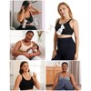 momcozy Hands Free Pumping Bra Nursing Bra Black