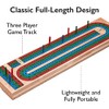 Fat Cat Mainstreet Classics Wooden Cribbage Board