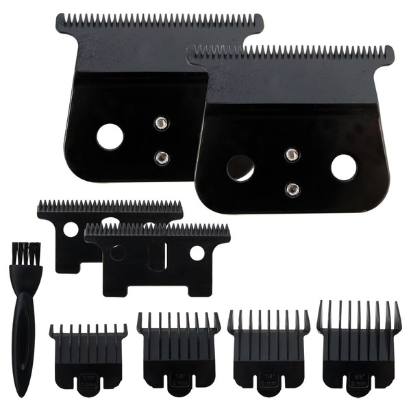 Upgraded 2 Pack Blades for Andis T Outliner, for Andis