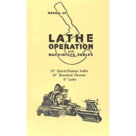 Atlas Craftsman Manual of Lathe Operation Book for 10" and 6"