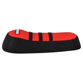Enjoy Mfg Ariel Rider X-Class 52V/Grizzly  Seat Cover  BLACK/RED/BLAC