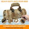 Adiwo Tool Roll Bag, Tool Roll Pouch with 4 Zip