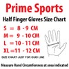 PRIME LEATHER FINGERLESS MOTORBIKE CYCLING DRIVING GLOVES HALF FINGER 309-313-314-501