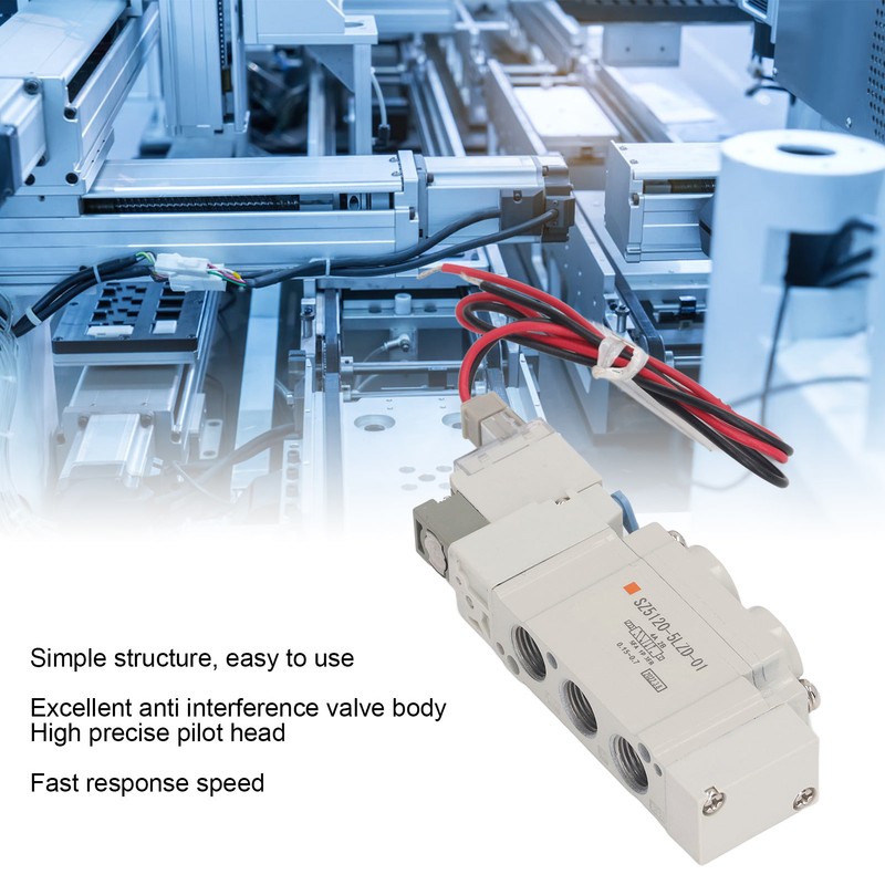 Pneumatic Solenoid Valve SMC Type 2 Position 5 Way High