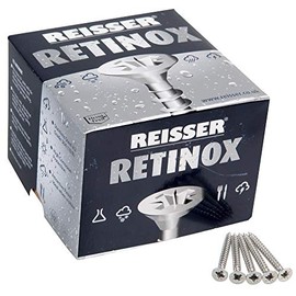 Stainless Steel Screws 4 x 40mm (200) | Screws Wood Fixings / Hardware - Pack of 200 - 9220V110400404