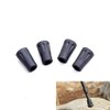 Walking Stick Tips Rubber 4 Pack Trekking Pole Tips Replacement
