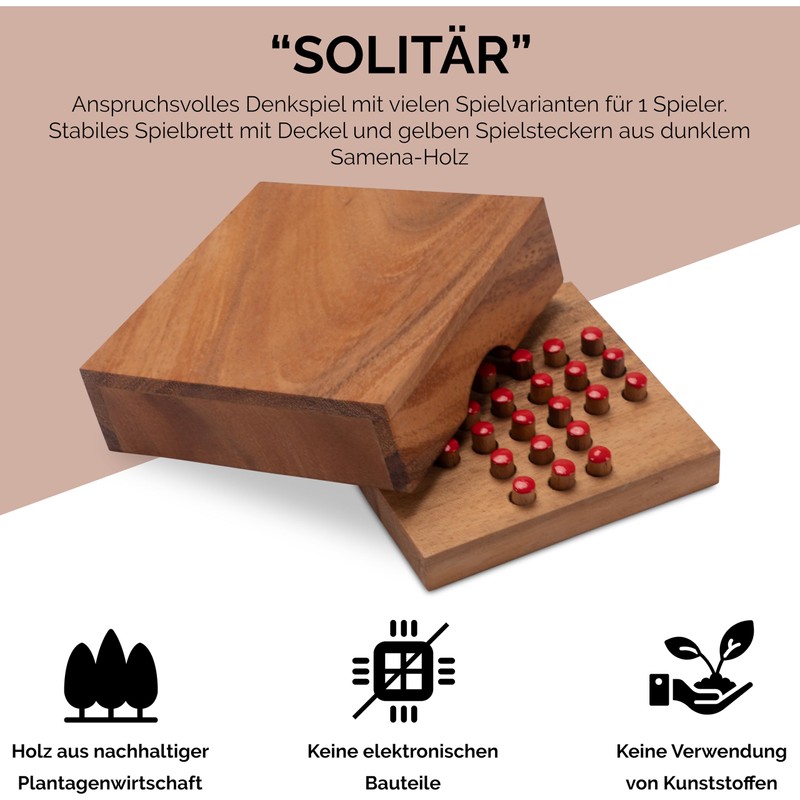 LOGOPLAY Solitaire Size S - Solitaire - Puzzle Game -