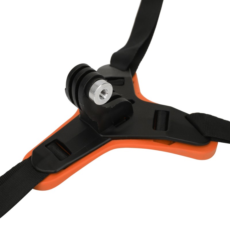 Motorcycle Helmet Front Chin Bracket Holder Fixed Strap Mount for