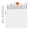 Veraly 15 Pinceles Suaves Para Mano Alzada Decoracion De Uñas