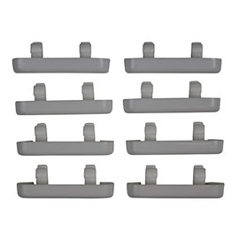 8 x PVC Window Drain Caps Weep Hole Drainage Covers uPVC Double Glazing White