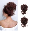 2 Piezas Extension de Cabello Moño Desordenado, Cabello Postizo Natural,