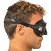 Cressi SUPEROCCHIO Mask SIL Black/Frame Black