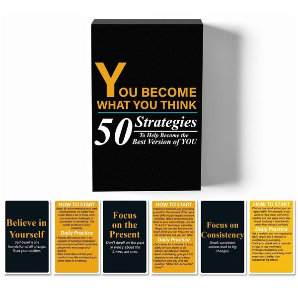 MindMosaic Graduation Affirmation Cards Gifts for Men, 2025 College High