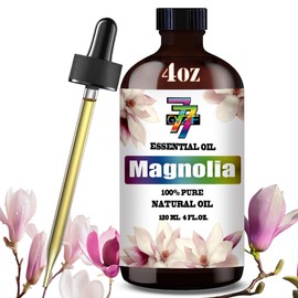 GV77ZF Aromatherapy Fragrance Oil 4 fl oz (120 ml) - for diffusers, humidifiers, DIY Candles, soap, and Cleaning Products, Home, Office, Yoga, and Gifts - Magnolia Essential Oil Scented