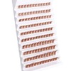 outopen Brown Lashes Clusters 140Pcs Natural Look False Eyelashes Extensions