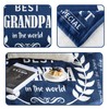 COZYCRIB Grandpa Gift Blanket Grandpa Christmas Birthday Gifts Great Best