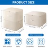 OUZHOU 2Pcs Ultra Space Saving Self Compression Storage Bag,space saver