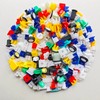 200 Pcs Mixed Auto Car Nylon License Plate Screw Inserts