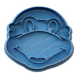Cuticuter Turtle Ninja Cookie Cutter, Blue, 8 x 7 x 1.5 cm