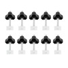 10 Set T Track Kit Woodworking Slider Bolt Knob Accessories