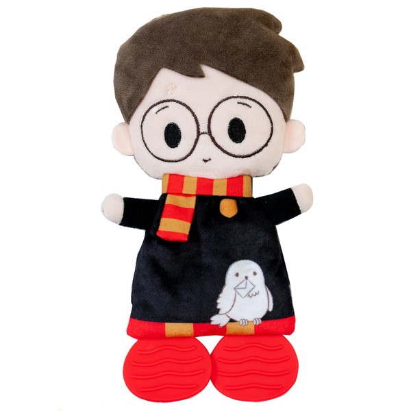 Kids Preferred Harry Potter Teether Plush Toy Crinkle Cloth for Newborn Baby Boys and Girls 10 inches