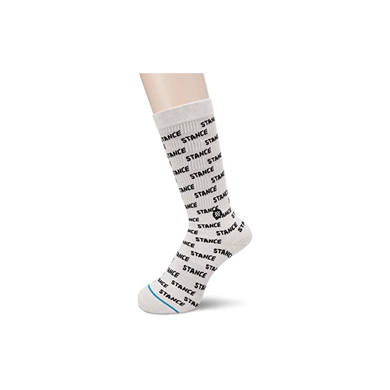 Stance Repeat Socks - White -Large