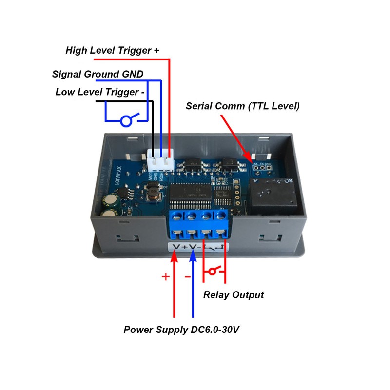 1 Channel Relay Module Delay Power Off Timing Circuit Switch