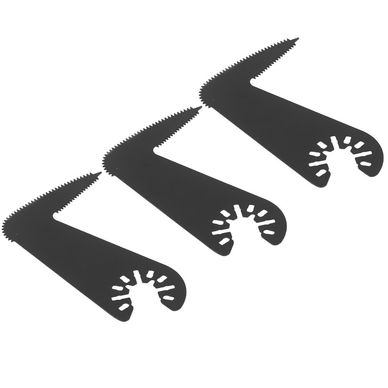 10Pcs Oscillating Saw Blade Sickle Shape High Speed Steel Multitool