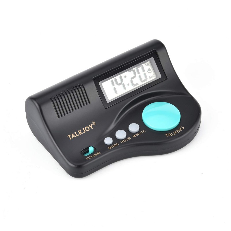 English Talking Alarm Clock Digital Talking Clock Alarm Blind Clock
