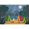 Yeele 7x5ft Forest Camping Backdrop Summer Camp Bonfire Photography Background