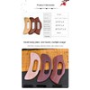 No Brand Carbonized Wooden Gua sha Massage Scraping Scraper Pressure