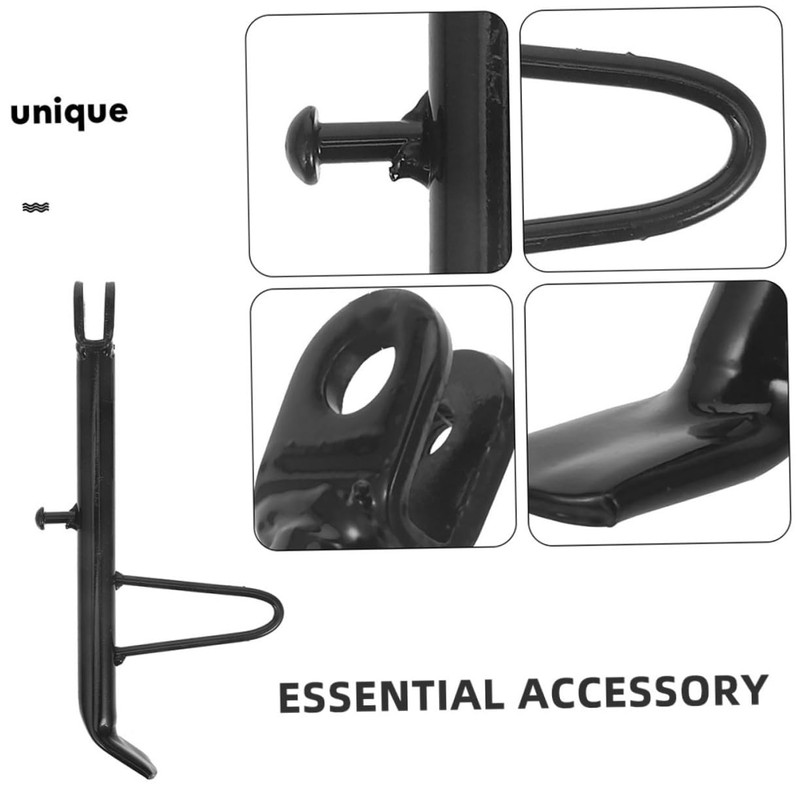 BUGUUYO Motorcycle Kickstand Pad Adjustable Foot Side Support Stand for
