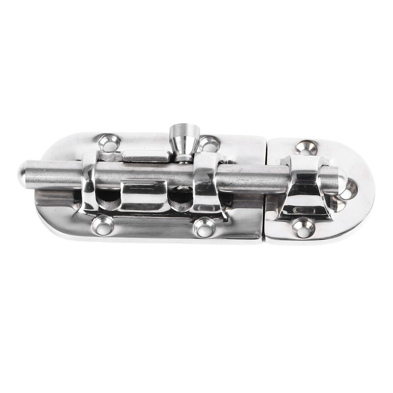 Door Latch Lock 110x38mm 316 Stainless Steel High Accuracy Electrolytic