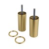 Kingston Brass VPBL314887 Extension Leg, Brushed Brass