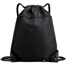 Audiofan Knapsack, Gym Sack, Drawstring Bag, Large Capacity, Waterproof, Lightweight, Separate Wet/Dry, Convenient Storage, Shoe Storage Bag, Eco Bag, Drawstring Bag, For Swimming, Exercise, Travel