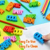 30pcs Phrases Pencil Erasers, Bulk Positive Phrases Erasers Encourage Eraser