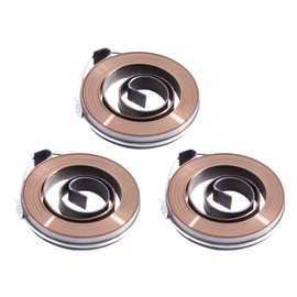 FOCMKEAS 3 Pcs Drill Press Return Spring,Drill Press, Quill Springs,Feed Return Coil Spring Assembly,1.42" Outer Diameter,0.03" Thickness,0.31" Width,26.77" Expand Long,0.8 * 8 * 680 * 36mm G103