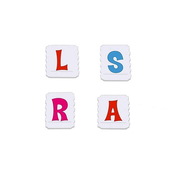 Larsen Puzzles Uppercase Alphabet Letters 26 Piece Children's Educational Jigsaw Puzzle