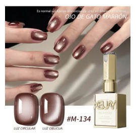 Pri Brown Cat Eye Gel Nail Polish Brown                                                                                                               