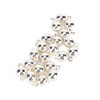 20 Sets Magnetic Clasps Round Brass Fashionable Jewelry Clasps for