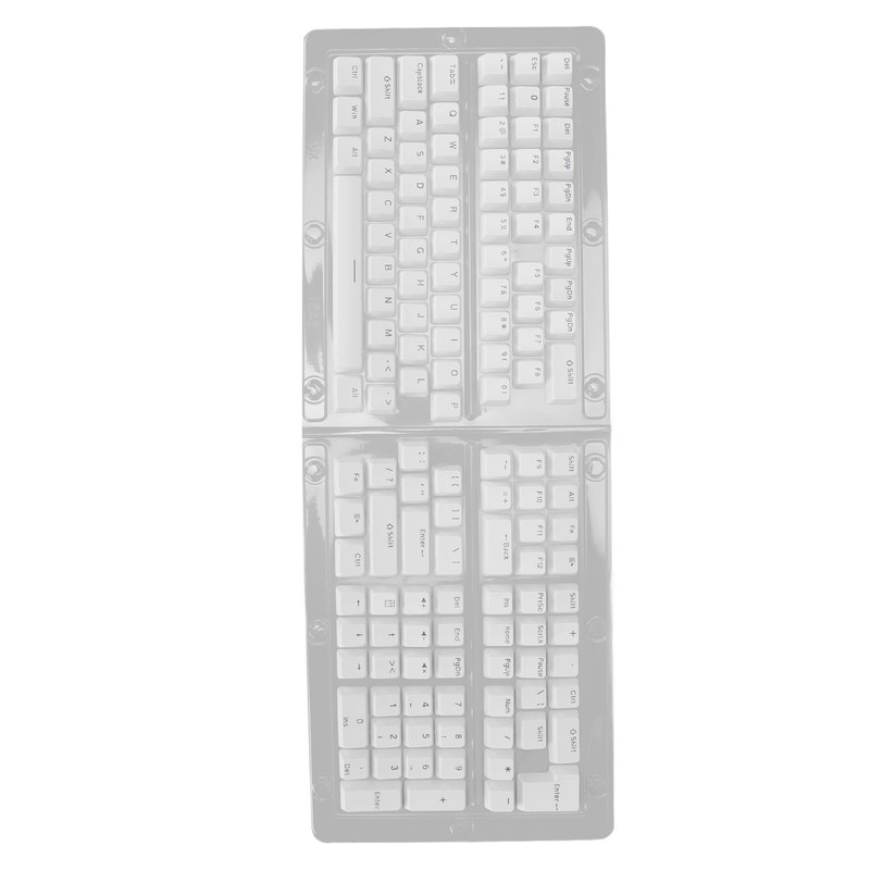 132 Key PBT Keyboard Keycaps OEM Height Secondary Injection Molding